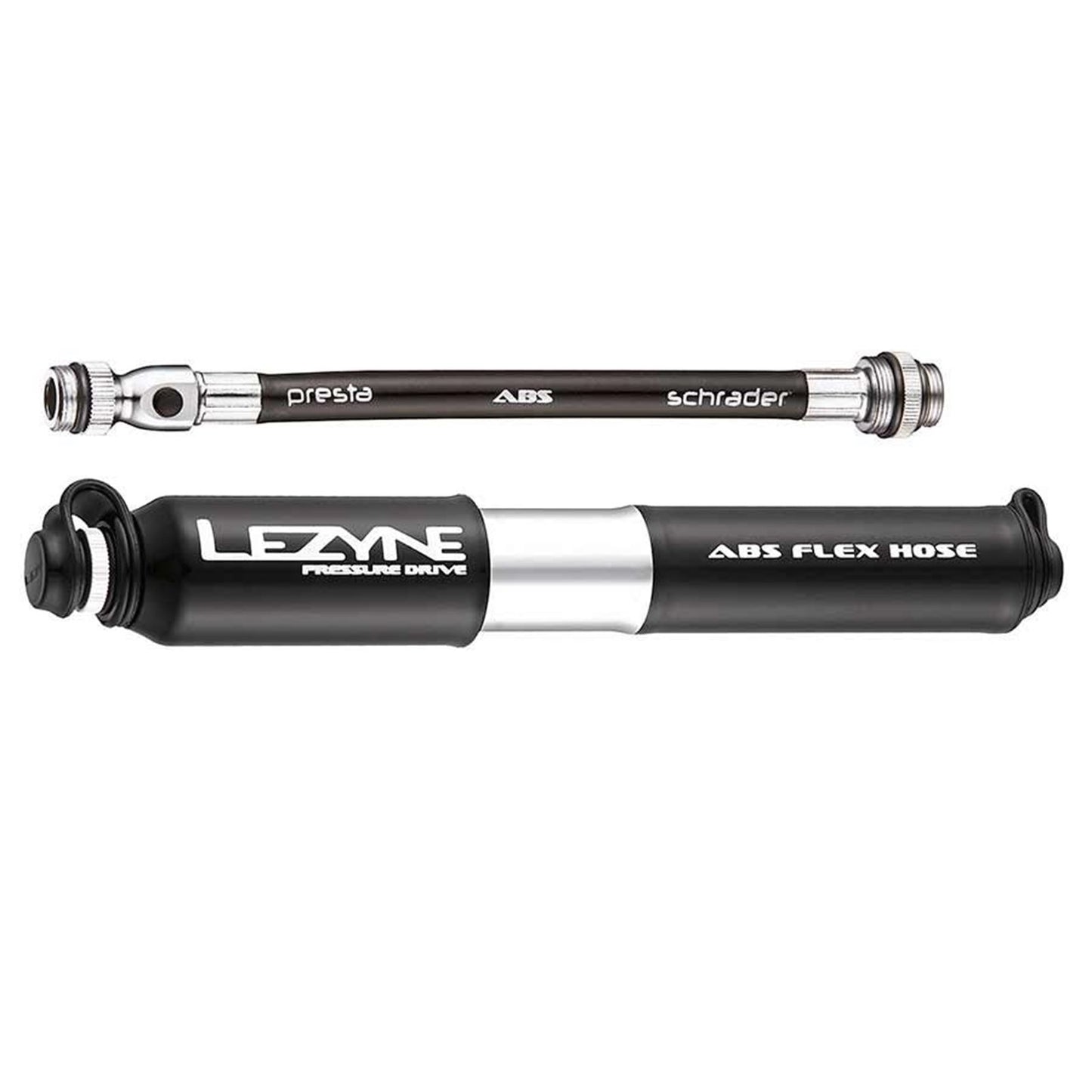 Lezyne Pressure Drive HP Bike Pump 120psi - Black - Medium, 216mm [MPN: 1-MP-PRSDR-V2M04]_1107745