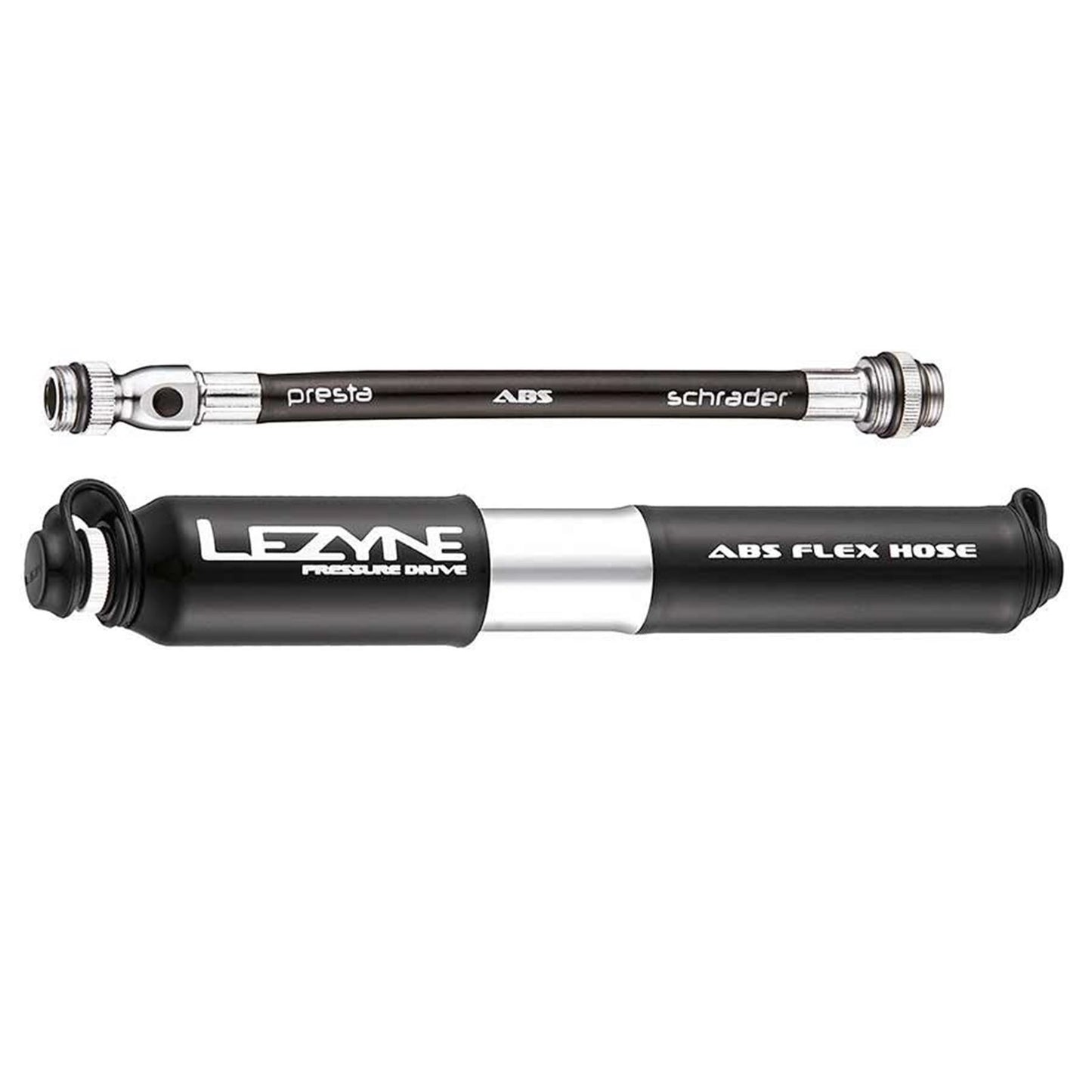 Lezyne Pressure Drive HP Bike Pump 120psi - Black - Small, 170mm [MPN: 1-MP-PRSDR-V2S04]_1107746