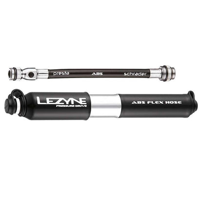 Lezyne Pressure Drive HP Bike Pump 120psi - Black - Small, 170mm [MPN: 1-MP-PRSDR-V2S04]_1107746