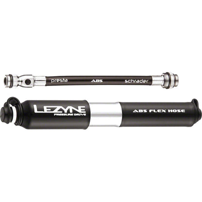 Lezyne Pressure Drive HP Bike Pump 120psi - Black - Small, 170mm [MPN: 1-MP-PRSDR-V2S04]_1199121