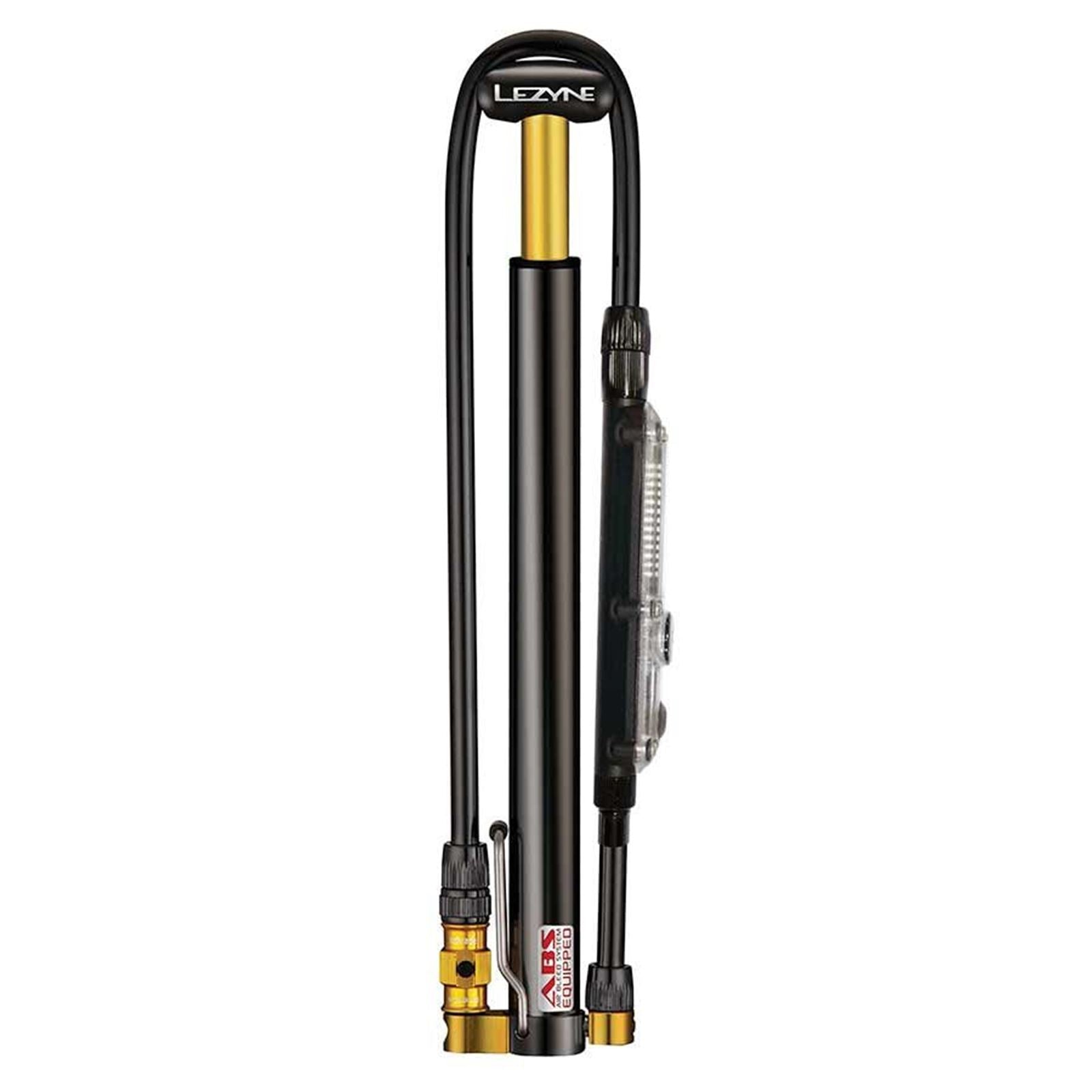Lezyne Micro Floor Drive HPG Bike Pump 160psi - Black With gauge [MPN: 1-MP-MFDR-V204HPG]_1107681