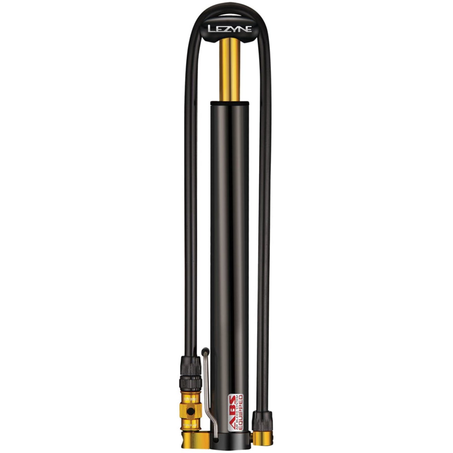 Lezyne Micro Floor Drive HV Bike Pump 90psi - Black, No Gauge [MPN: 1-MP-MFDR-V204HV]_1990728