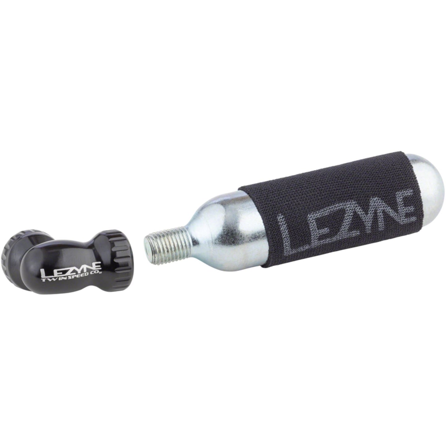 Lezyne CO2 Twin Speed Drive CO2 Inflator - Black [MPN: 1-C2-TSPDR-V104]_1275222