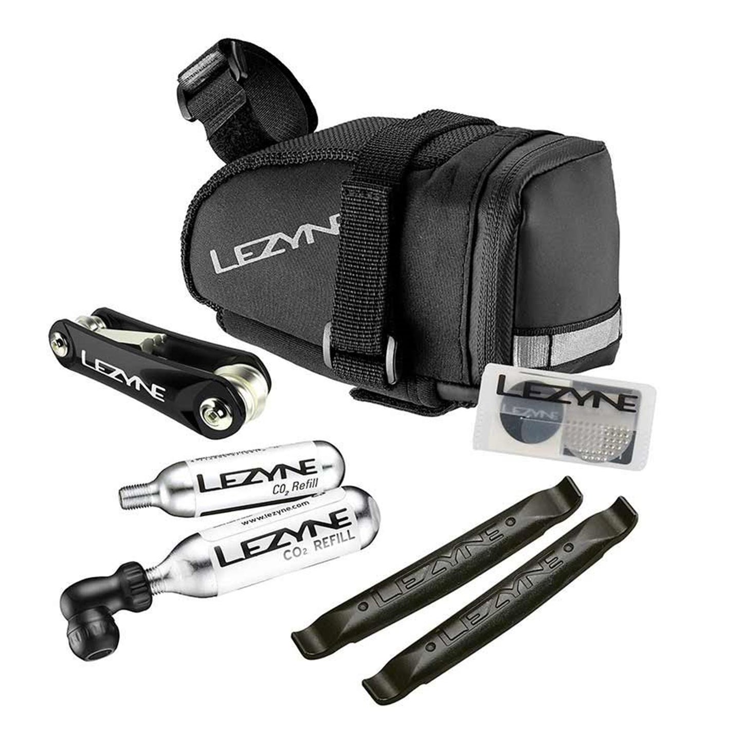 Lezyne M-Caddy CO2 Kit - Saddle Bag [MPN: 1-SB-CADLD-V3M04]_1107822