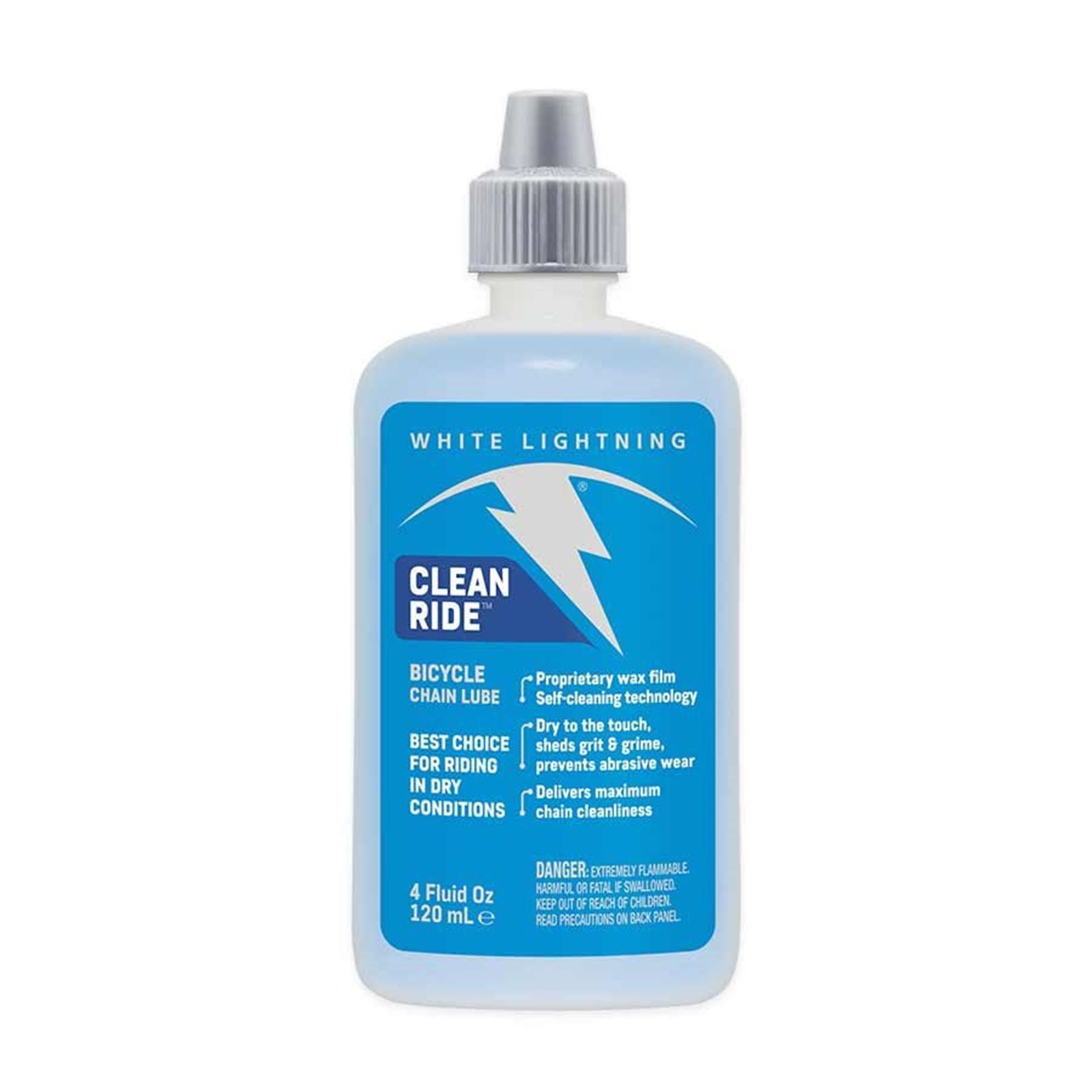White Lightning Clean Ride Lubricant - 4 oz [MPN: W50040102]_1107849