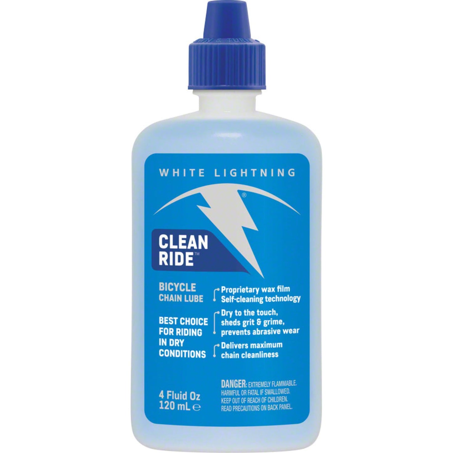 White Lightning Clean Ride Lubricant - 4 oz [MPN: W50040102]_1196743