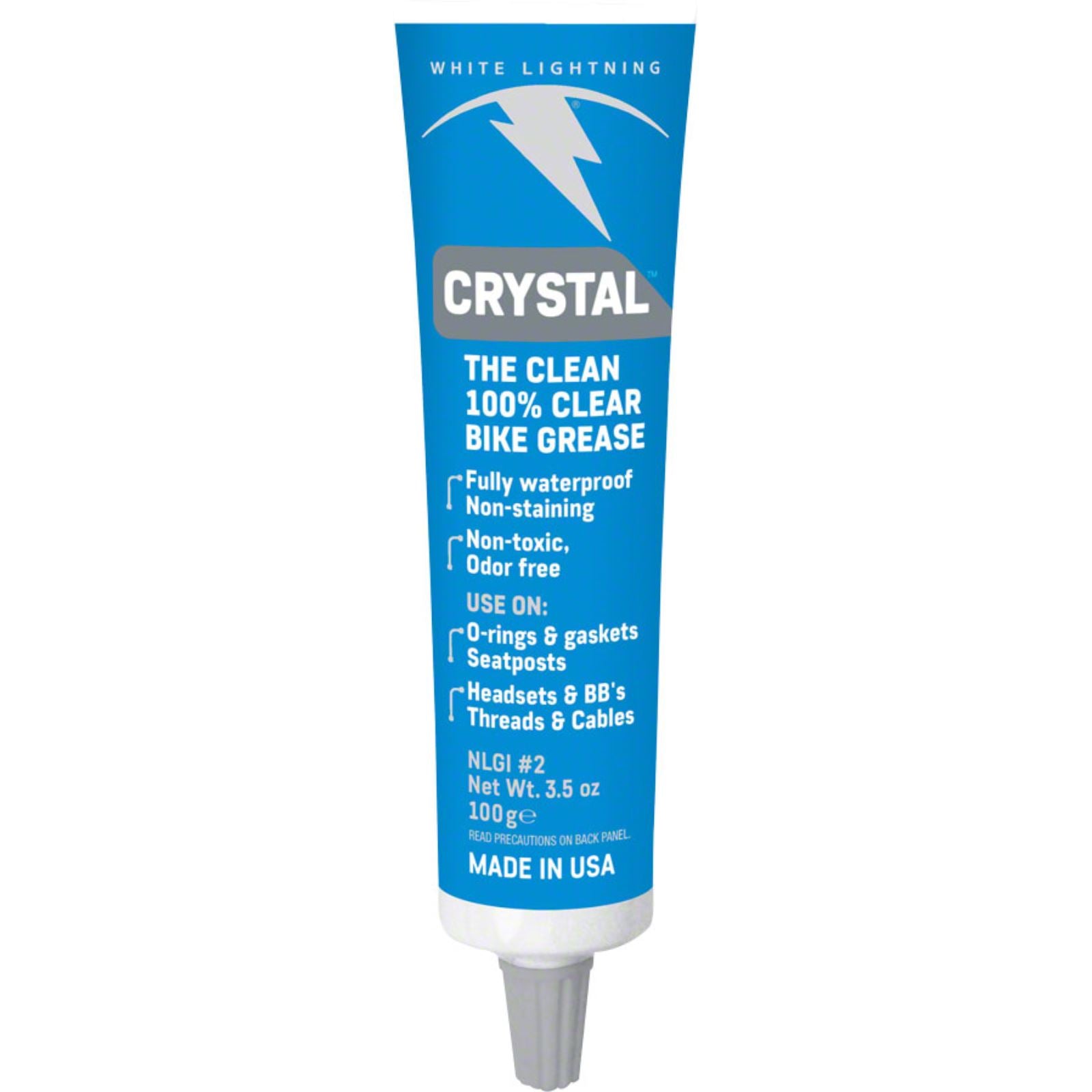 White Lightning Crystal Clear Grease - 3.5oz - Tube [MPN: G00350102]_1196774