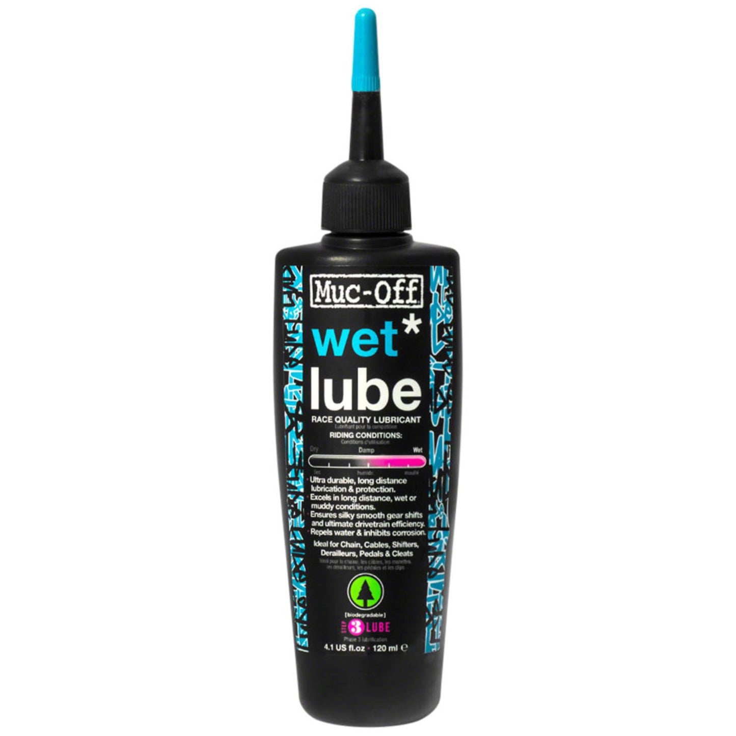 Muc-Off Wet Chain - Lubricant - 120ml [MPN: 967US]_1227800