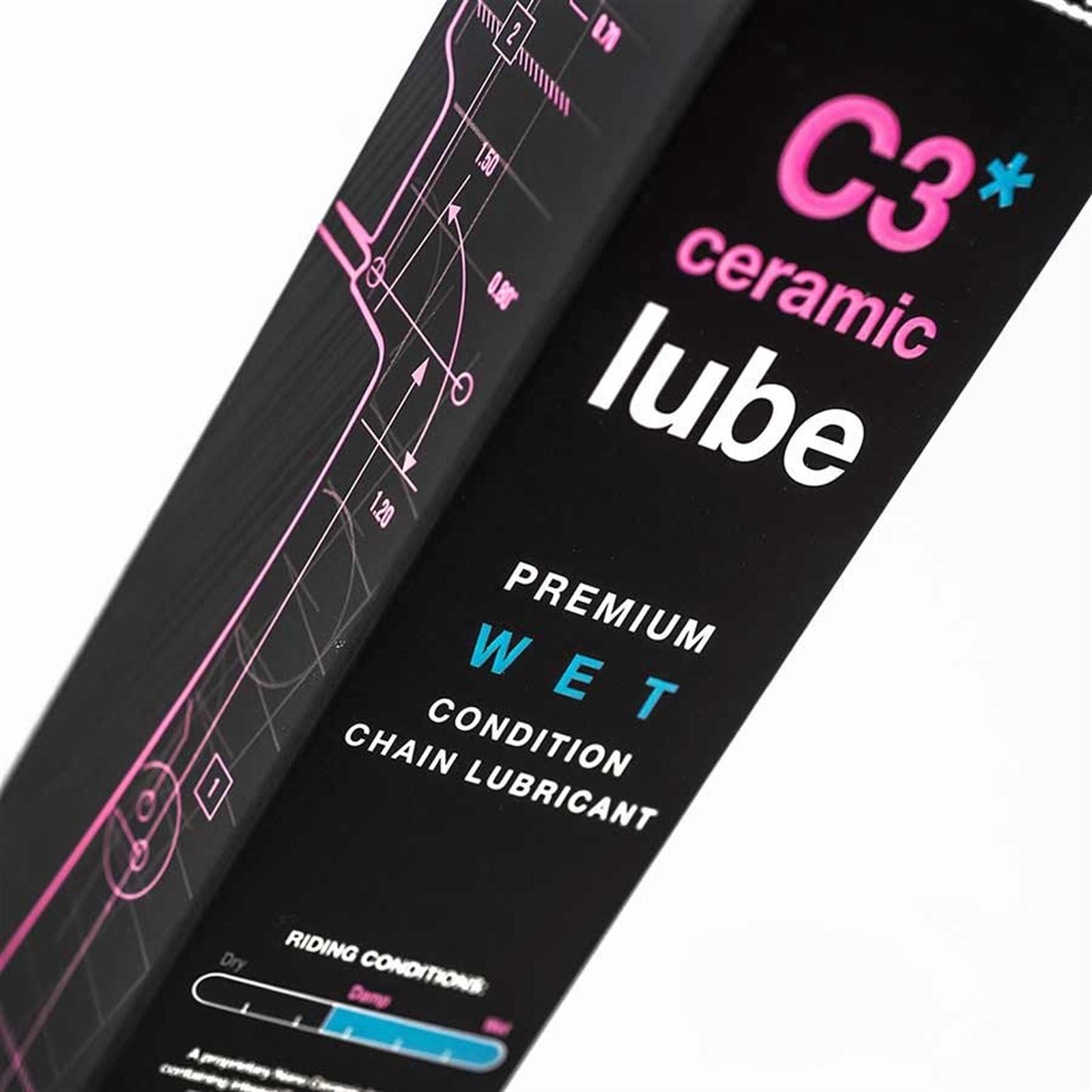 Muc-Off C3 Wet Ceramic - Chain Lubricant - 50ml [MPN: 869]_1107943