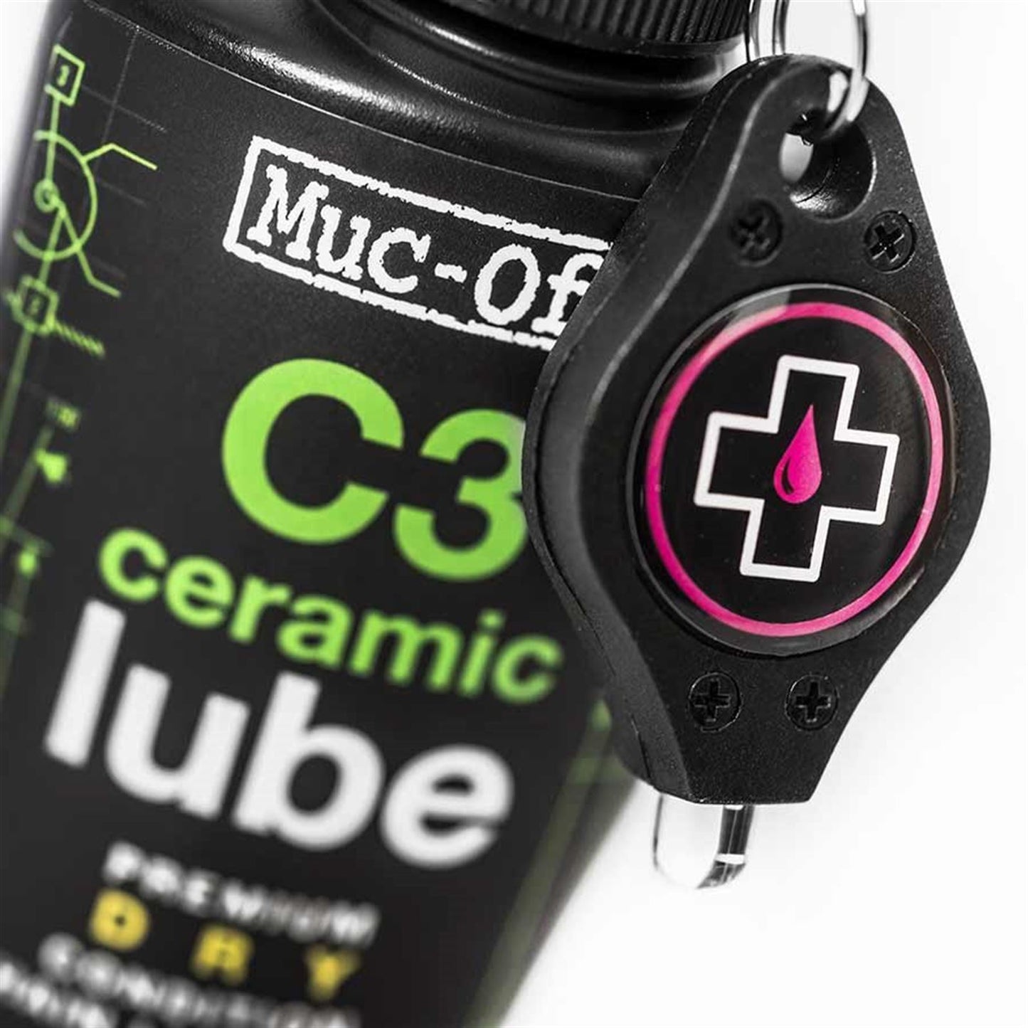 Muc-Off Ceramic Dry Lubricant - 50ml with UV Torch [MPN: 871]_1108027