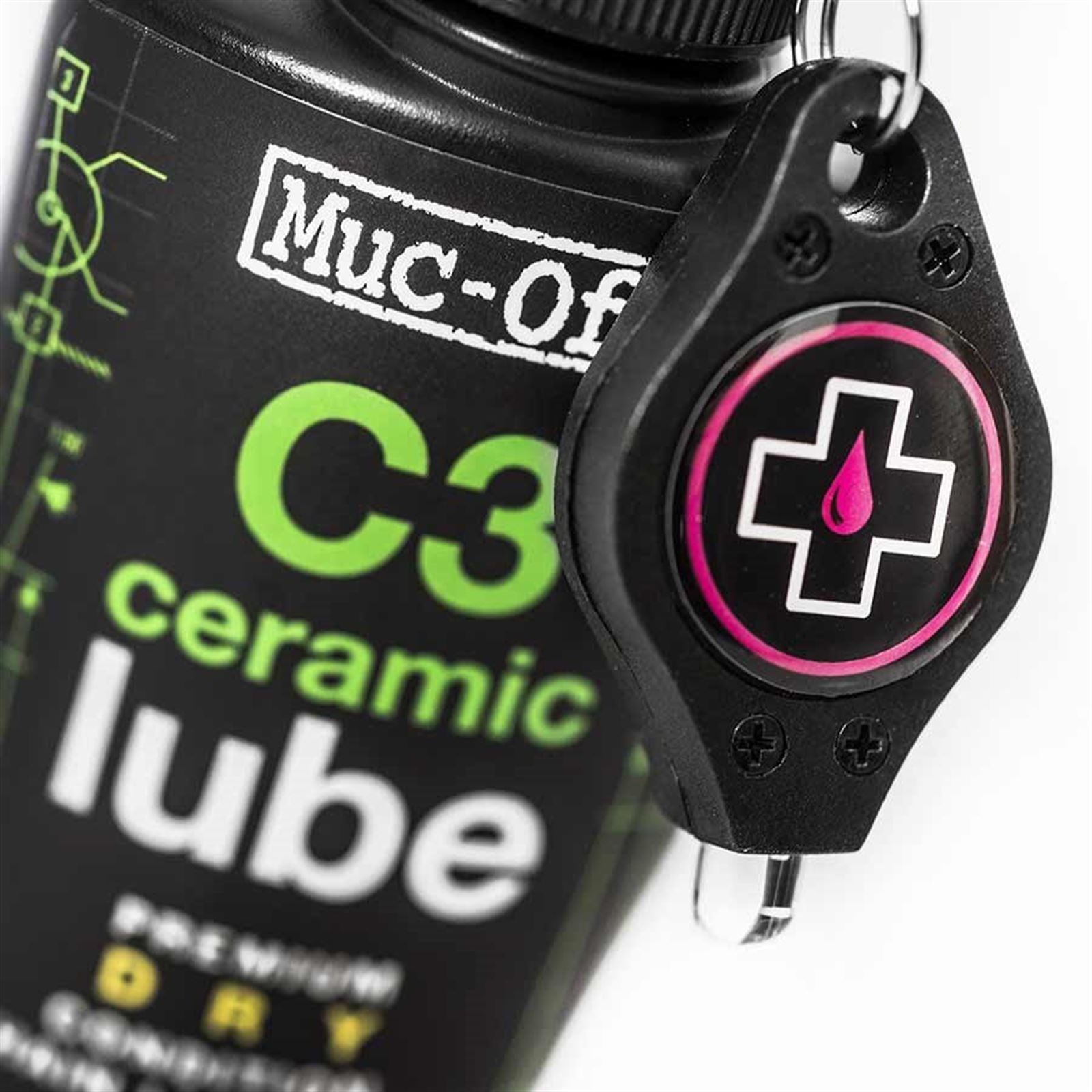 Muc-Off Ceramic Dry Lubricant - 50ml with UV Torch [MPN: 871]_1108027