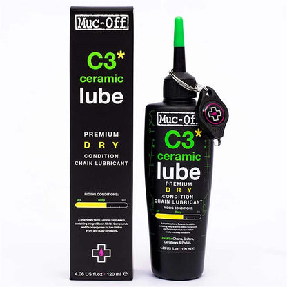 Muc-Off Ceramic Dry Lubricant - 120ml with UV Torch [MPN: 872]_1107982