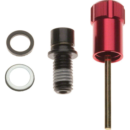 RockShox Rebound Damper Knob/Bolt - Red 11.4310.645.000_1189188