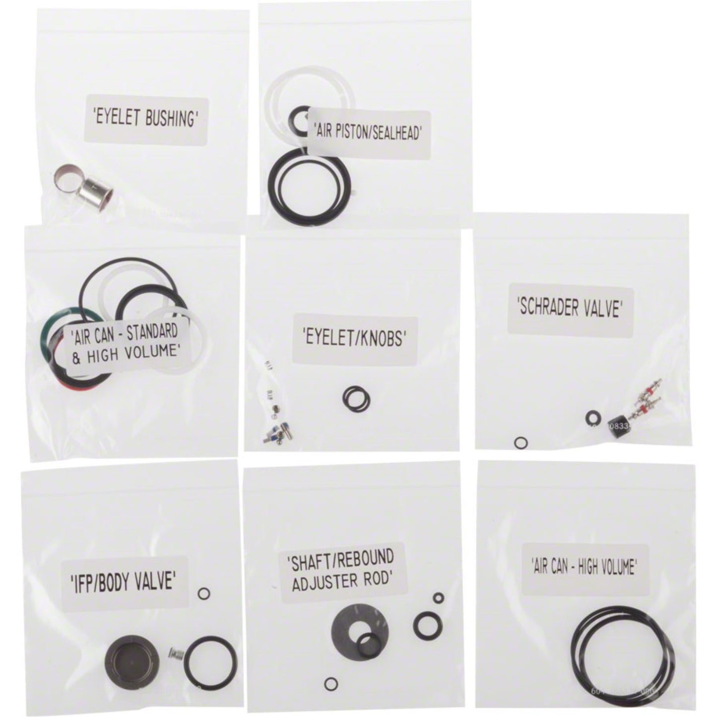 RockShox Rear Shock Service Kit - Monarch B1 (RL) C1 (R,RT,RT3) D1 (RT3)  11.4118.038.000_1200463