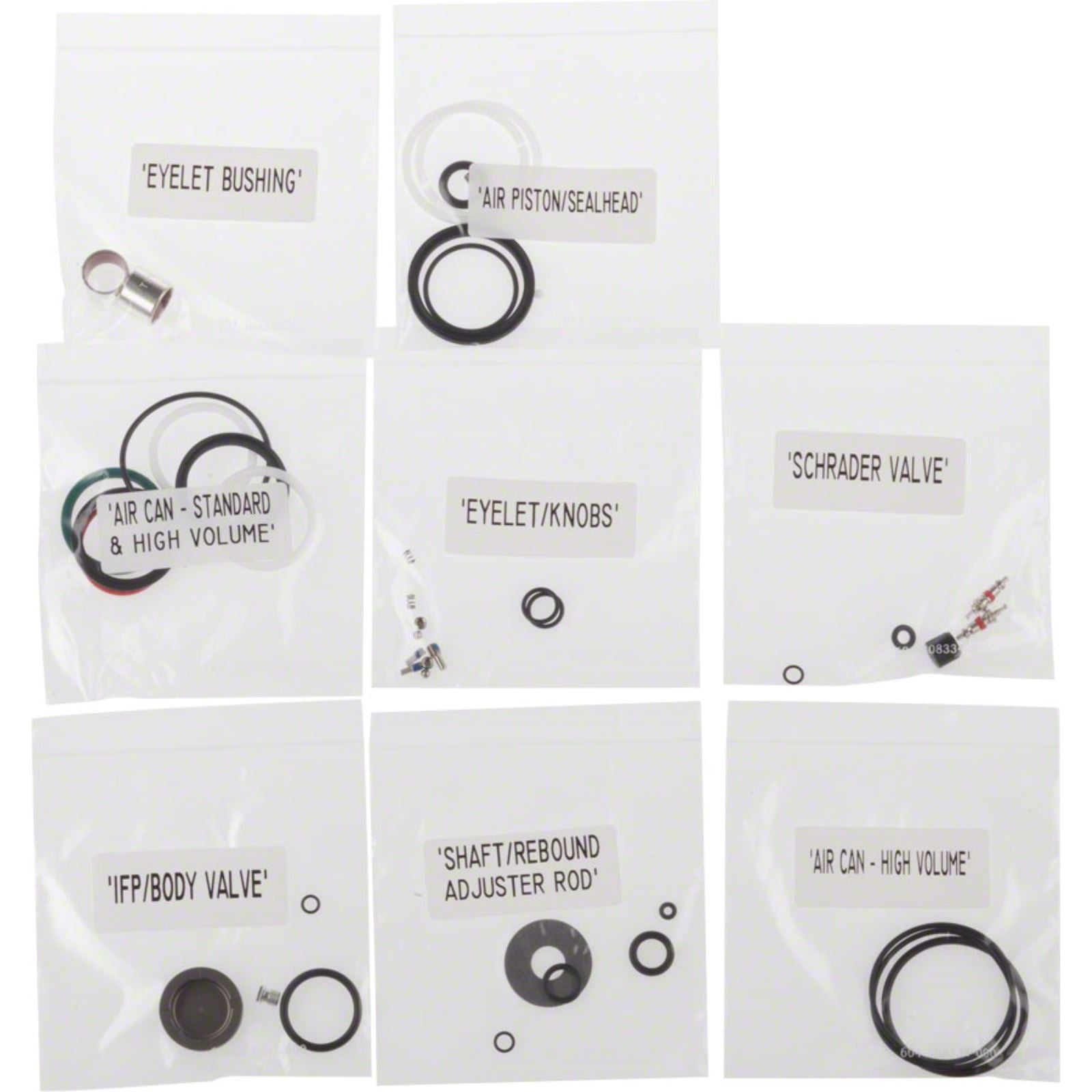 RockShox Rear Shock Service Kit - Monarch B1 (RL) C1 (R,RT,RT3) D1 (RT3)  11.4118.038.000_1200463