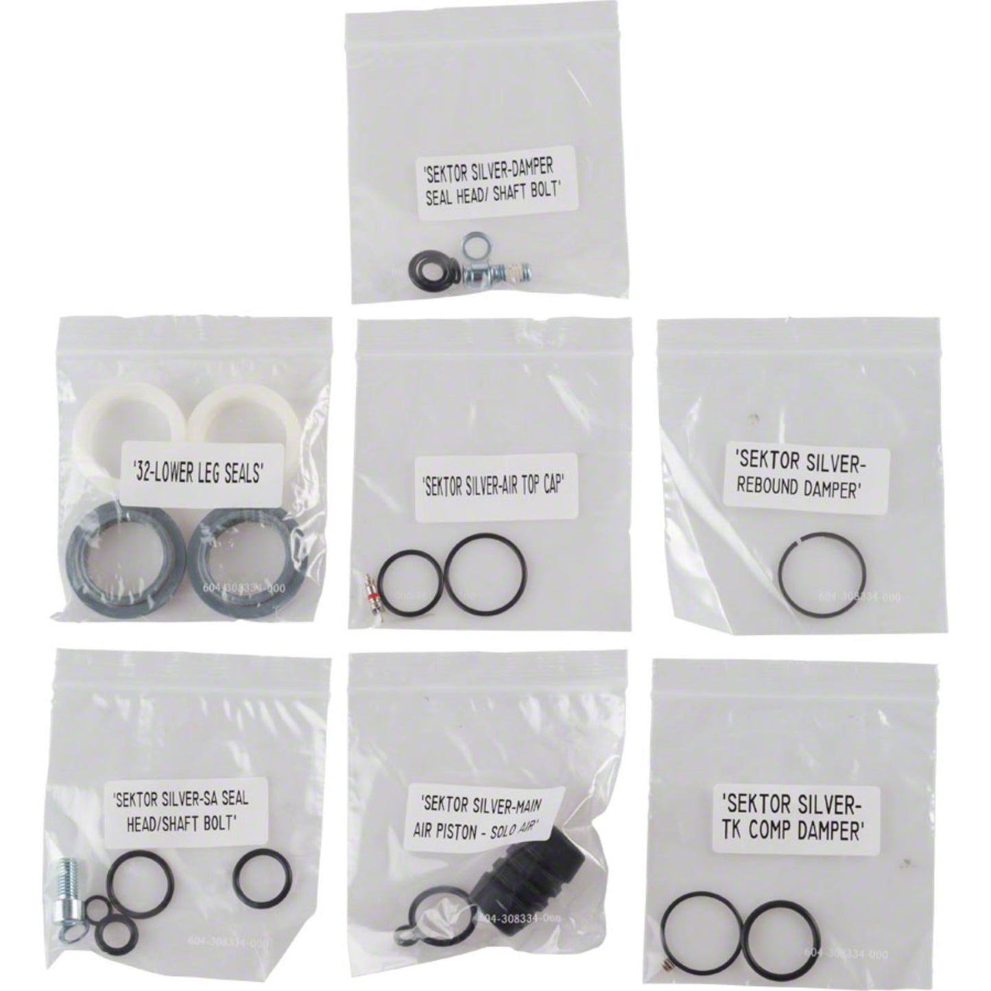 RockShox Service Kit - Sektor Silver Solo Air 11.4018.036.000_1190009