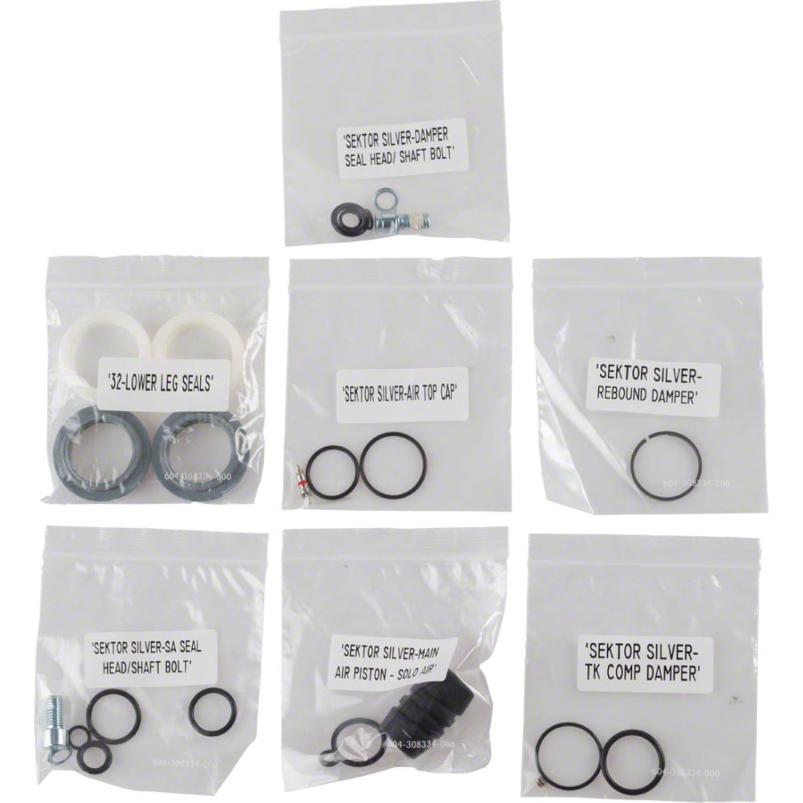 RockShox Service Kit - Sektor Silver Solo Air 11.4018.036.000_1190009