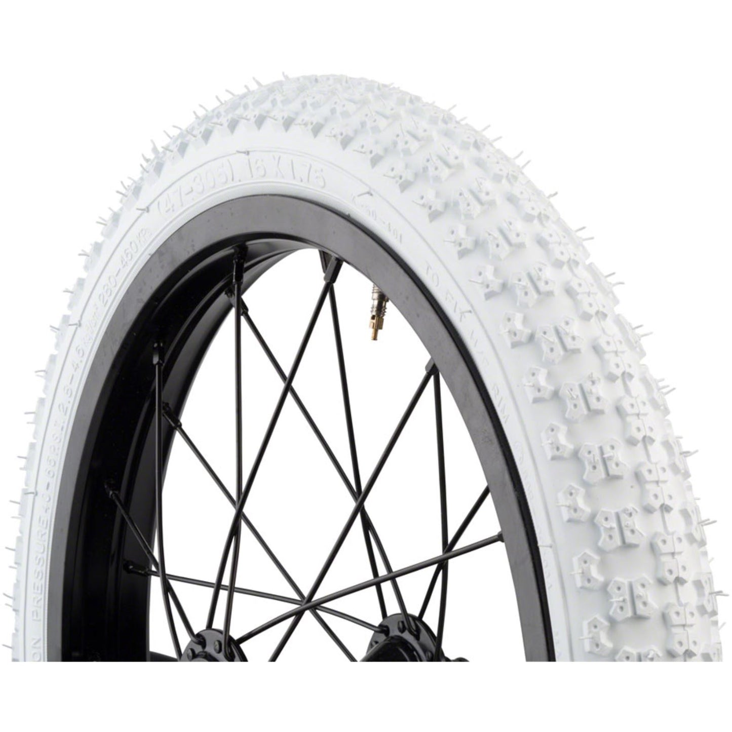 Kenda - Bicycle MX K50 Bike Tire 16''x1.75 - White 00740A00_1225759
