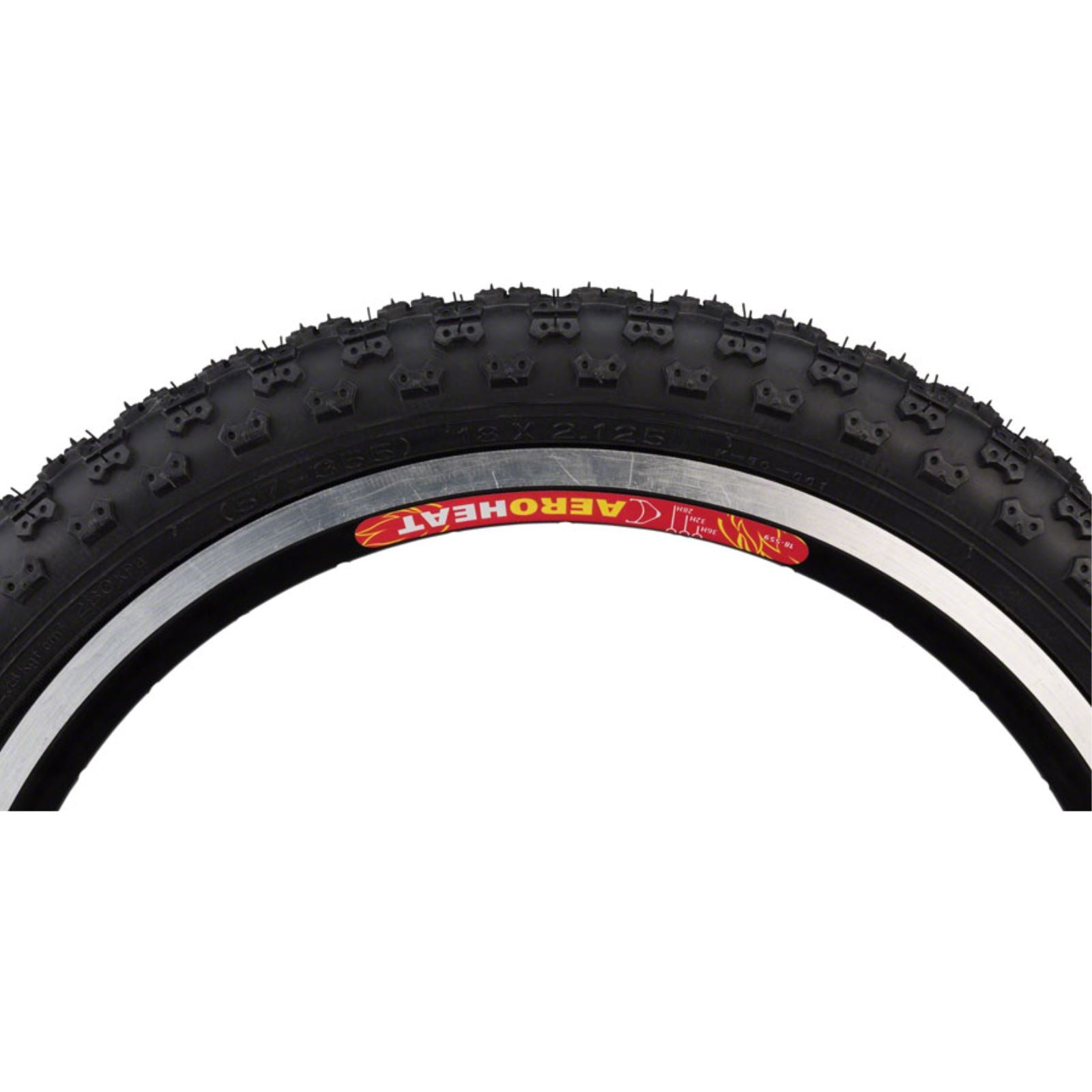 Kenda - Bicycle MX K50 Bike Tire 18''x2.125 - Black 01700004_1225776