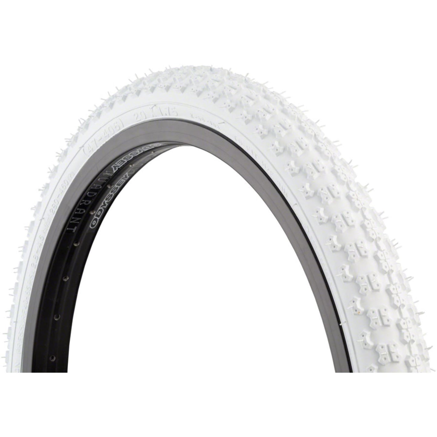 Kenda - Bicycle MX K50 Bike Tire 20''x1.75 - White 02120A03_1225762