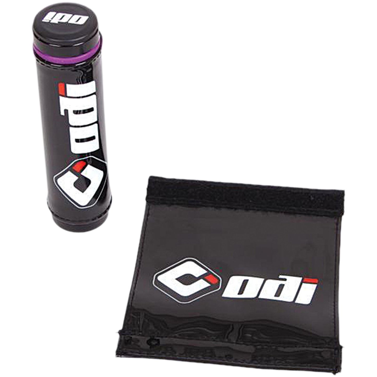 ODI Grip Covers Black with Logo [MPN: G01GCB]_195377