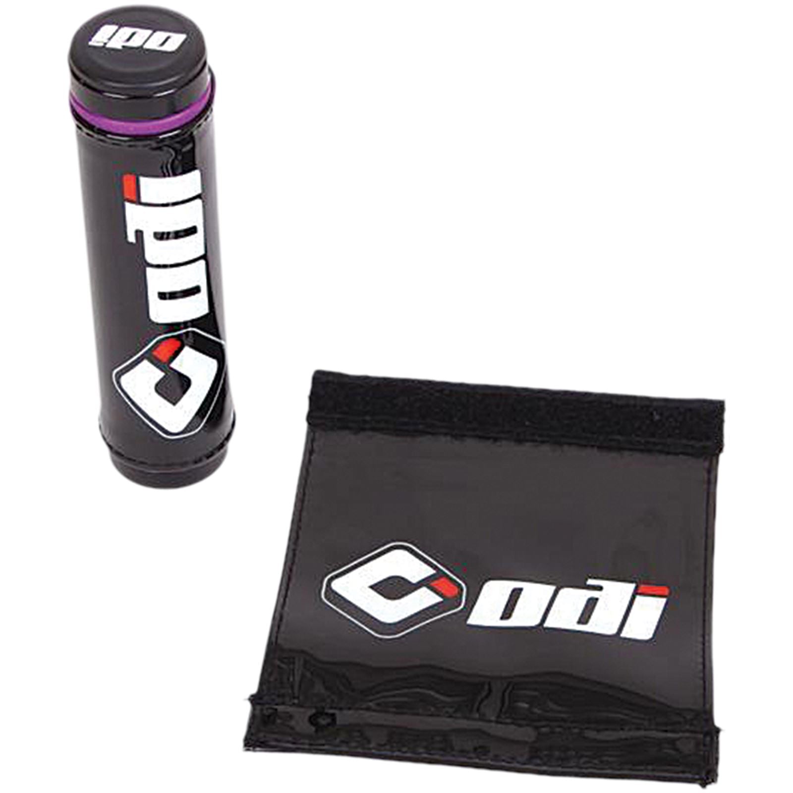 ODI Grip Covers Black with Logo [MPN: G01GCB]_195377