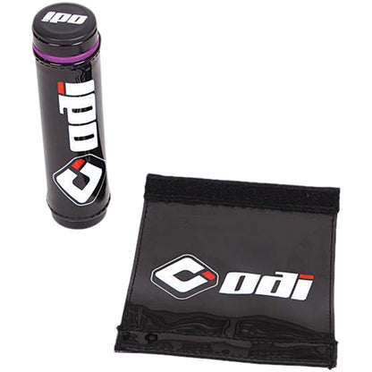 ODI Grip Covers Black with Logo [MPN: G01GCB]_195377