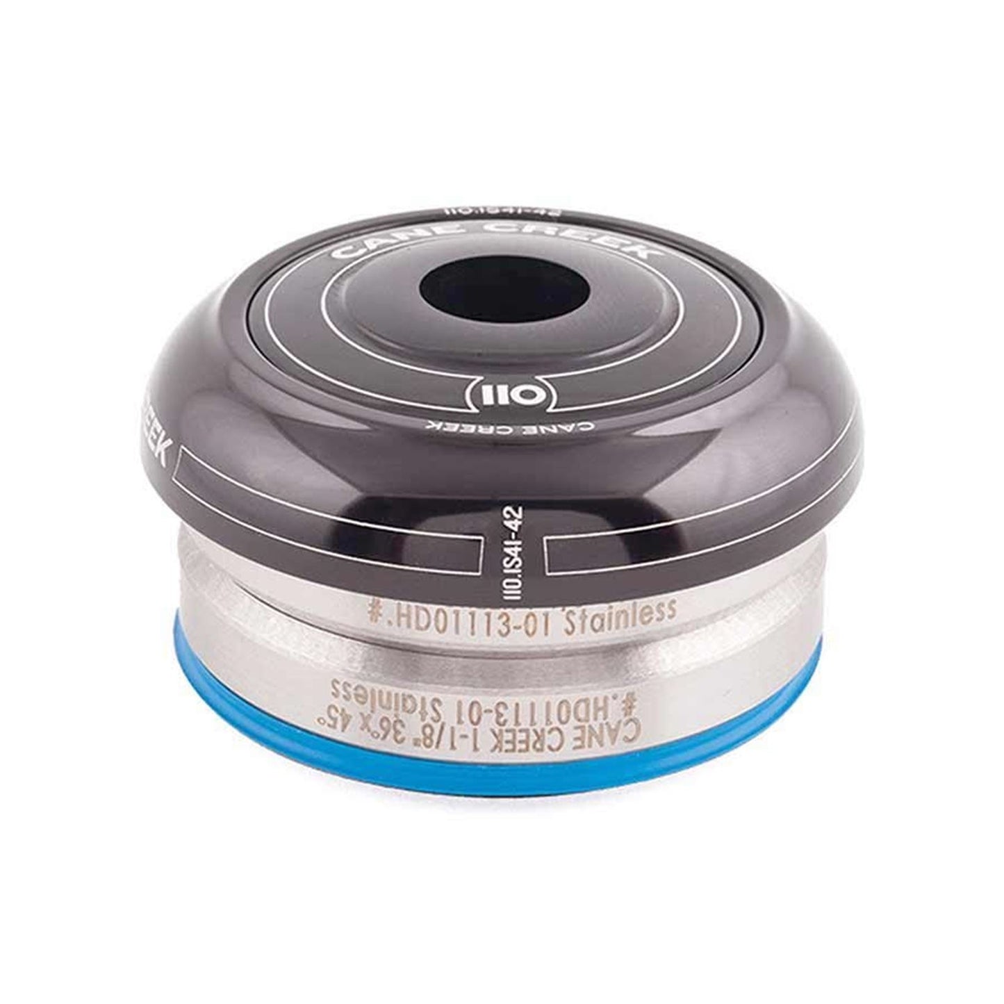 Cane Creek 110 Int Set Short Blk 1-1/8" 41mm Head-Tube IS41/28.6|IS41/30 [MPN: BAA0144K]_1108844