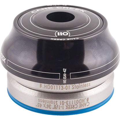 Cane Creek 110 Int Set - Tall Black 1-1/8" 41mm Head-Tube [MPN: BAA0145K]_1319649