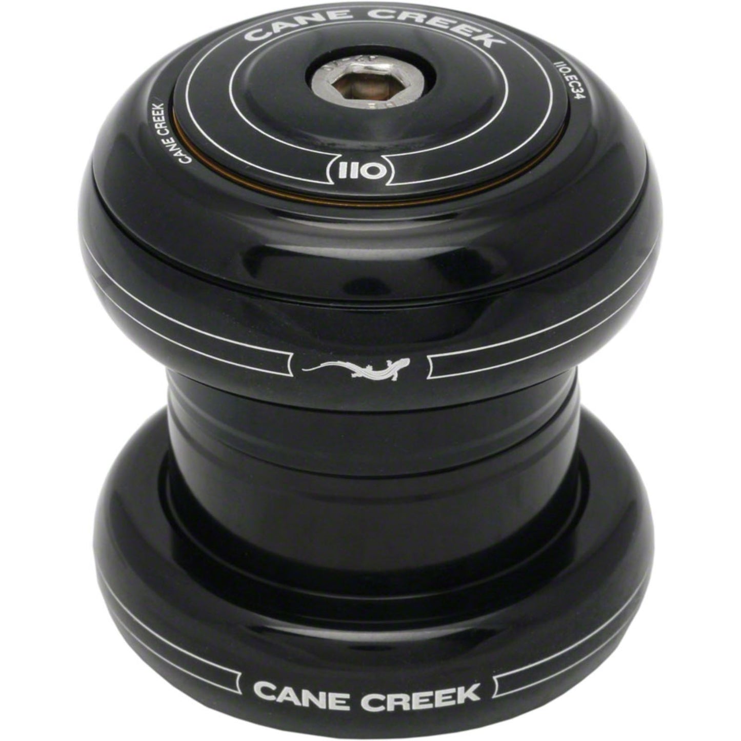 Cane Creek 110 Ext Cup Set - Black 1-1/8" 34mm Head-Tube [MPN: BAA0163K]_1319764