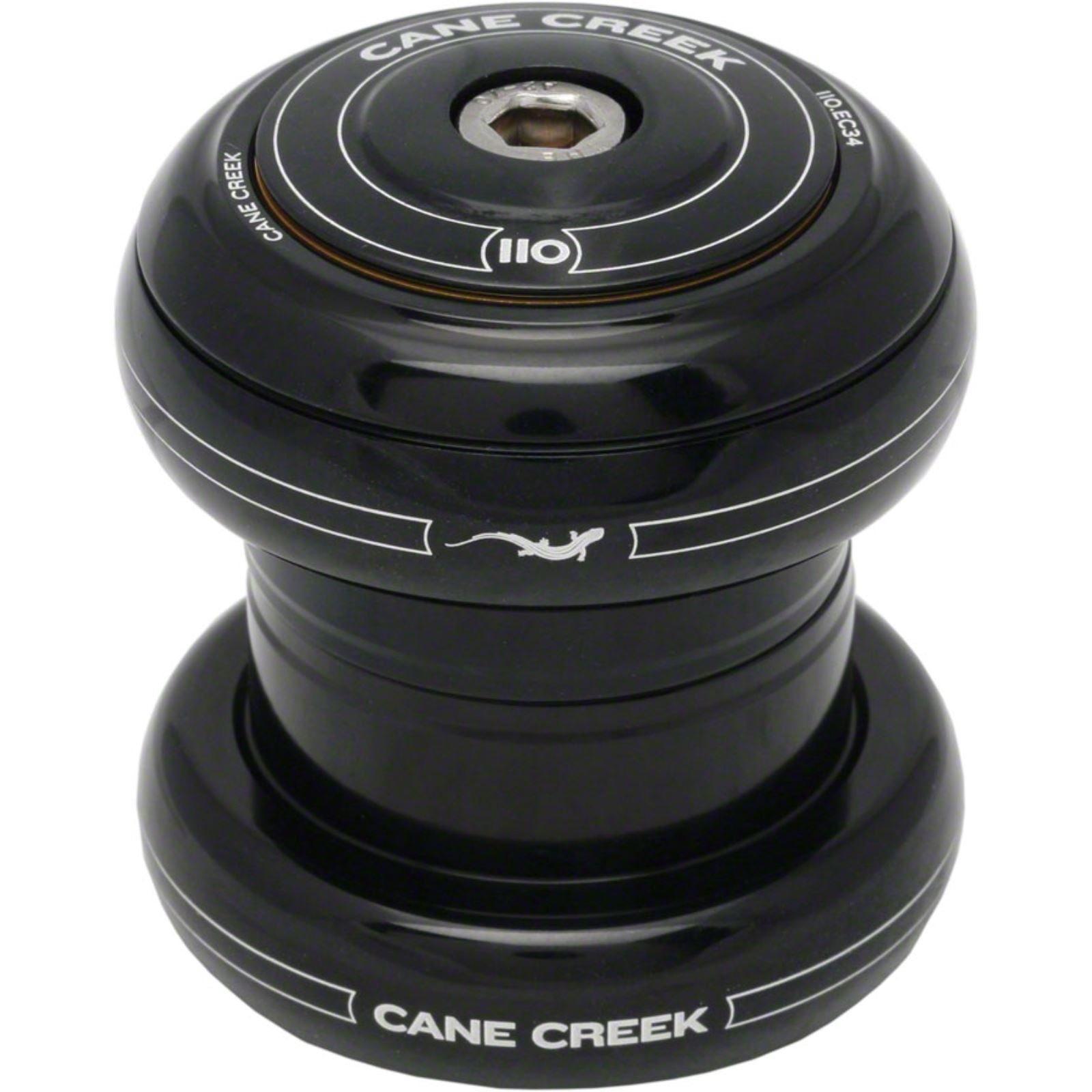 Cane Creek 110 Ext Cup Set - Black 1-1/8" 34mm Head-Tube [MPN: BAA0163K]_1319764