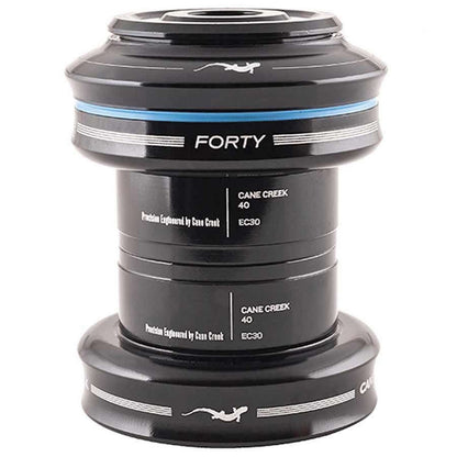 Cane Creek 40-Series Ext Cup Set Black 1" 30mm Head-Tube EC30/25.4|EC30/26 [MPN: BAA0067K]_1108912