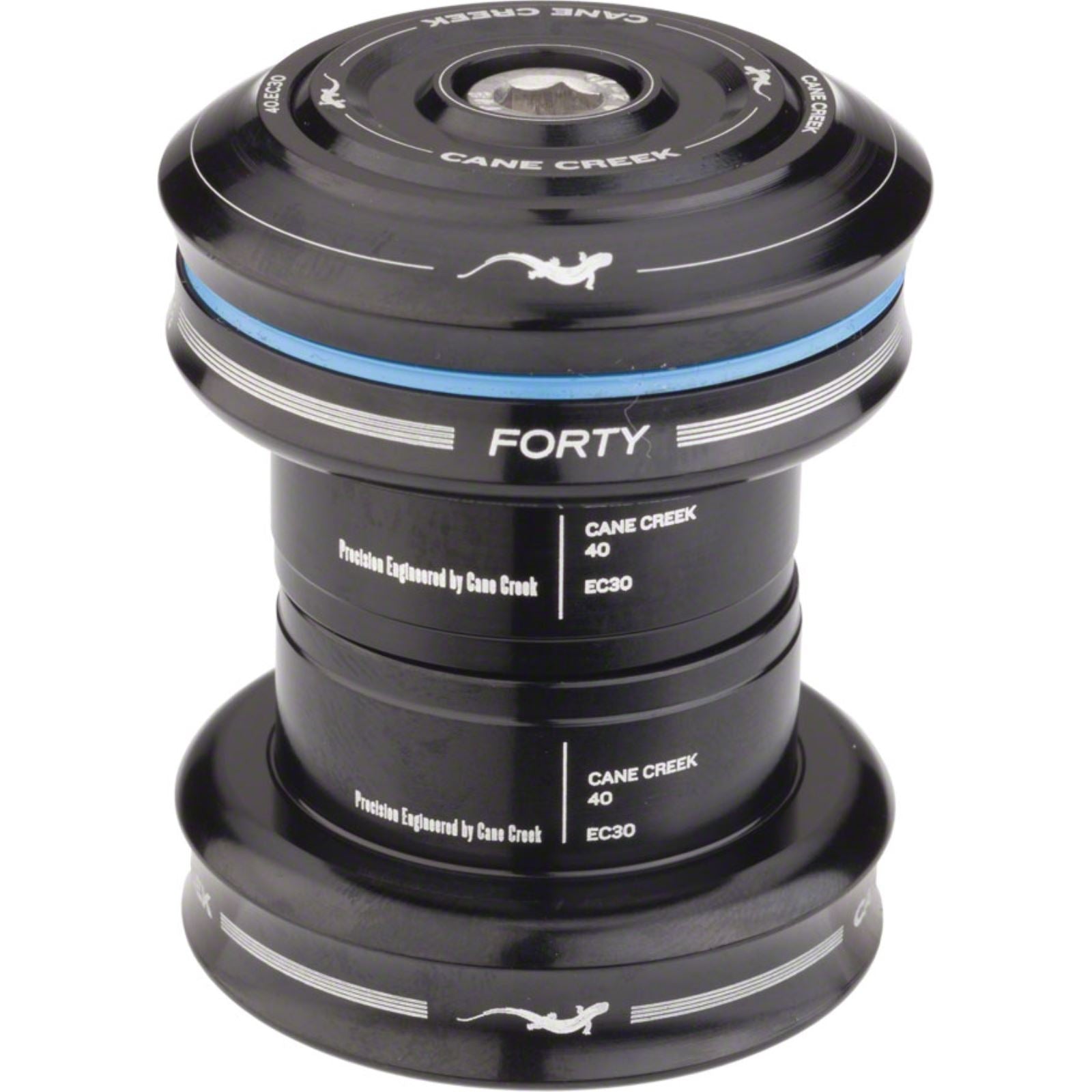 Cane Creek 40-Series Ext Cup Set Black 1" 30mm Head-Tube EC30/25.4|EC30/26 [MPN: BAA0067K]_1319737