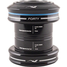 Cane Creek 40-Series Ext Cup Set Black 1-1/8"-34mm Head-Tube EC34/28.6|EC34/30 [MPN: BAA0068K]_1319678