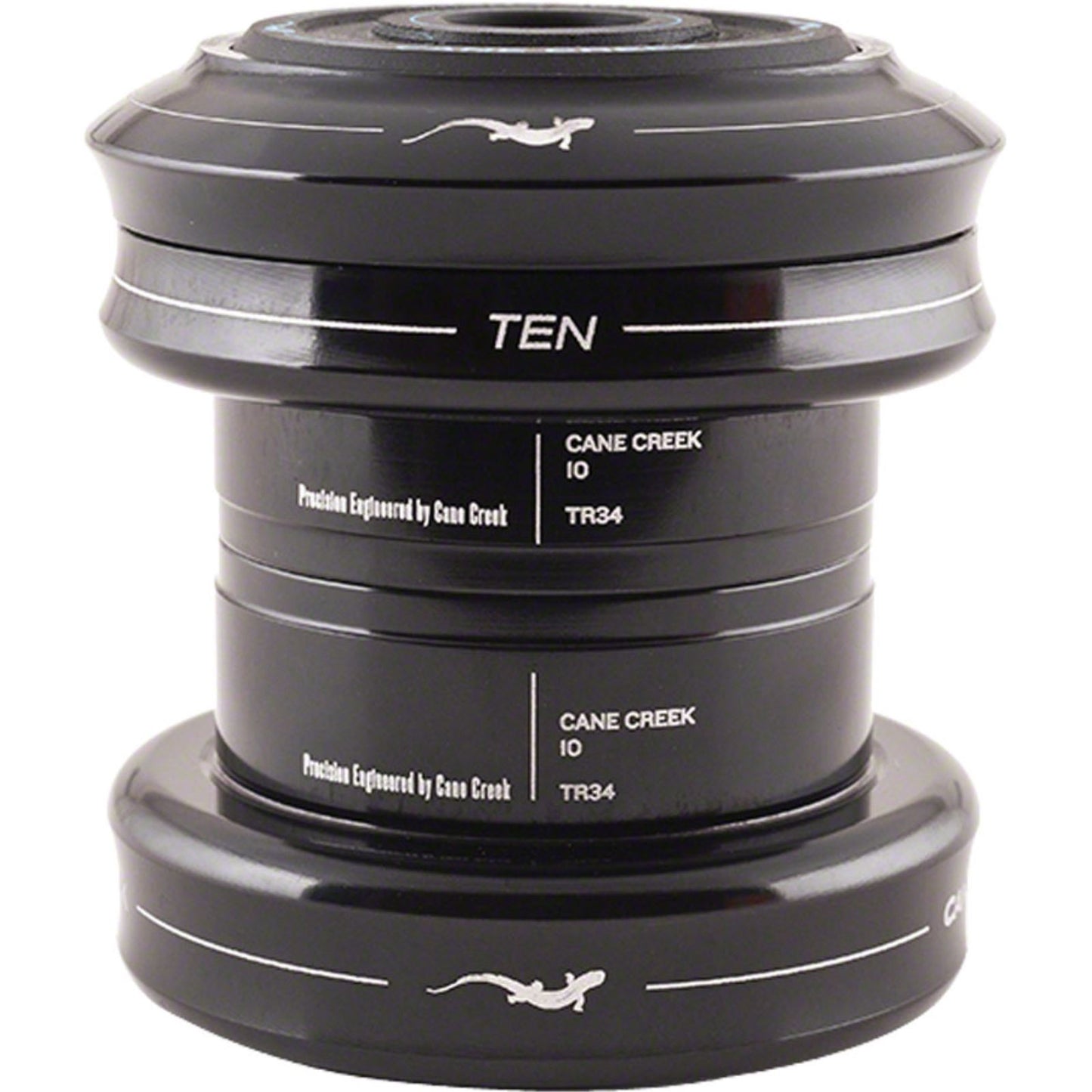 Cane Creek 10-Series Ext. Cup Set Black 1-1/8"-34mm Head-Tube EC34/28.6|EC34/30 [MPN: BAA0056K]_1319667