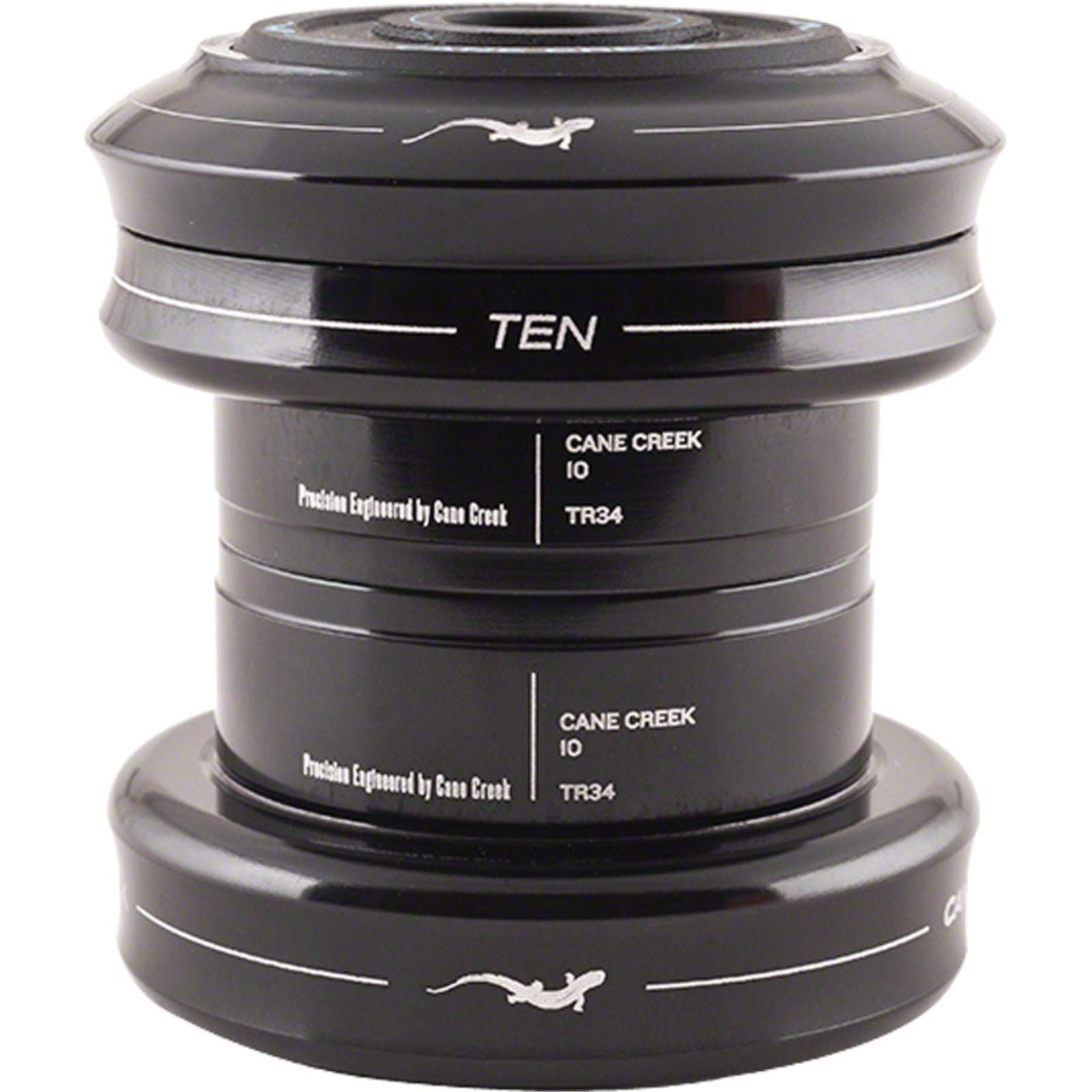 Cane Creek 10-Series Ext. Cup Set Black 1-1/8"-34mm Head-Tube EC34/28.6|EC34/30 [MPN: BAA0056K]_1319667