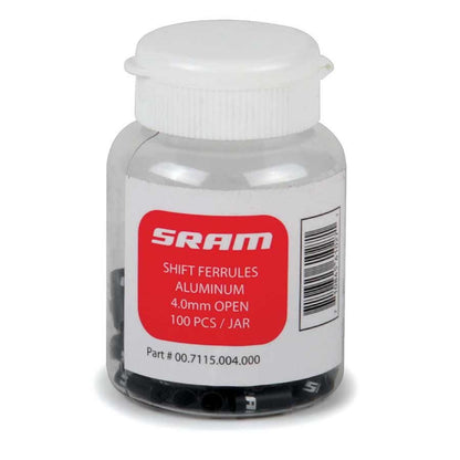 SRAM Al Ferrule 4mm - Black - 100pcs [MPN: 00.7115.004.000]_1109054