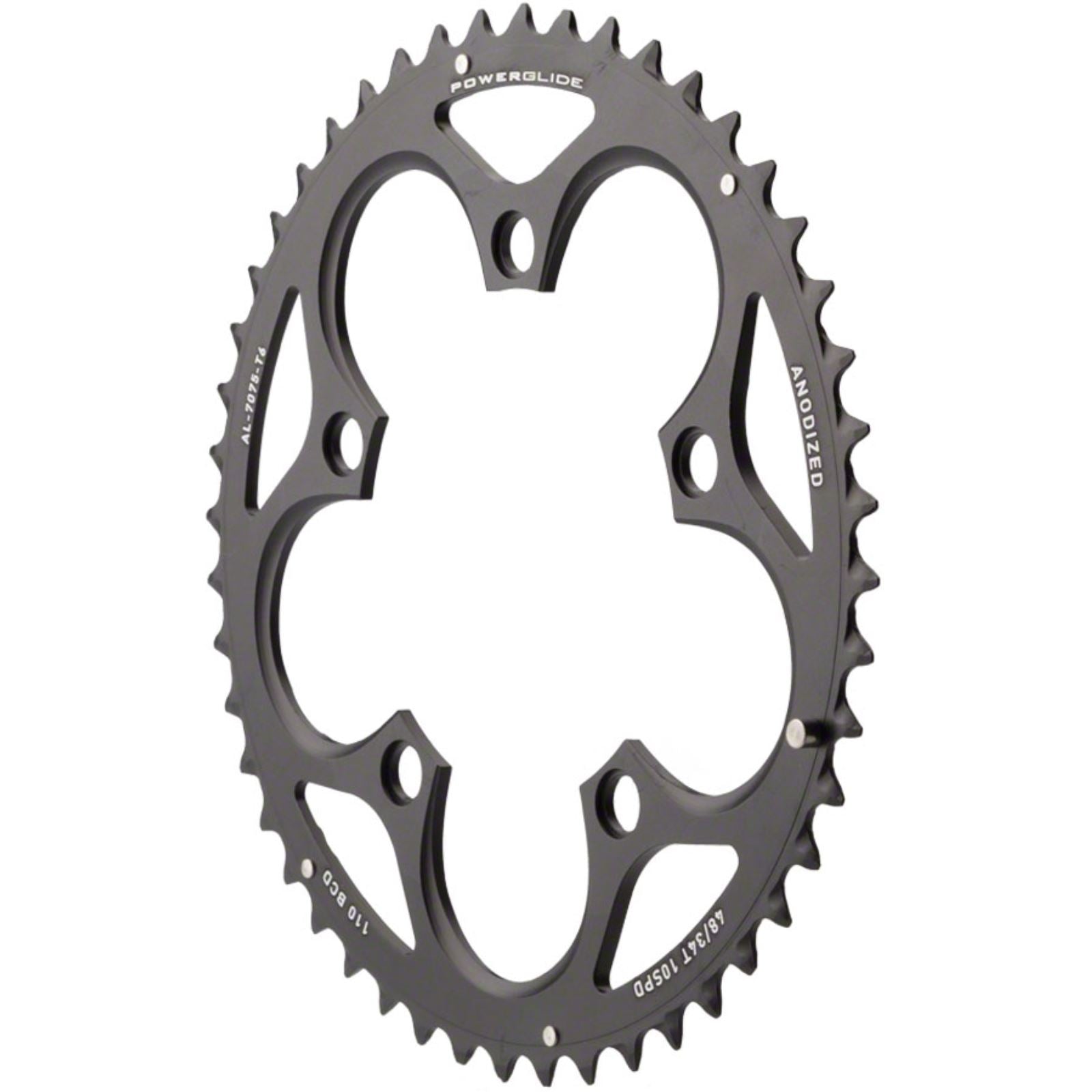 SRAM Force/Rival/Apex 48T 110mm Black Chainring for GXP Crank [MPN: 11.6215.197.090]_1183989