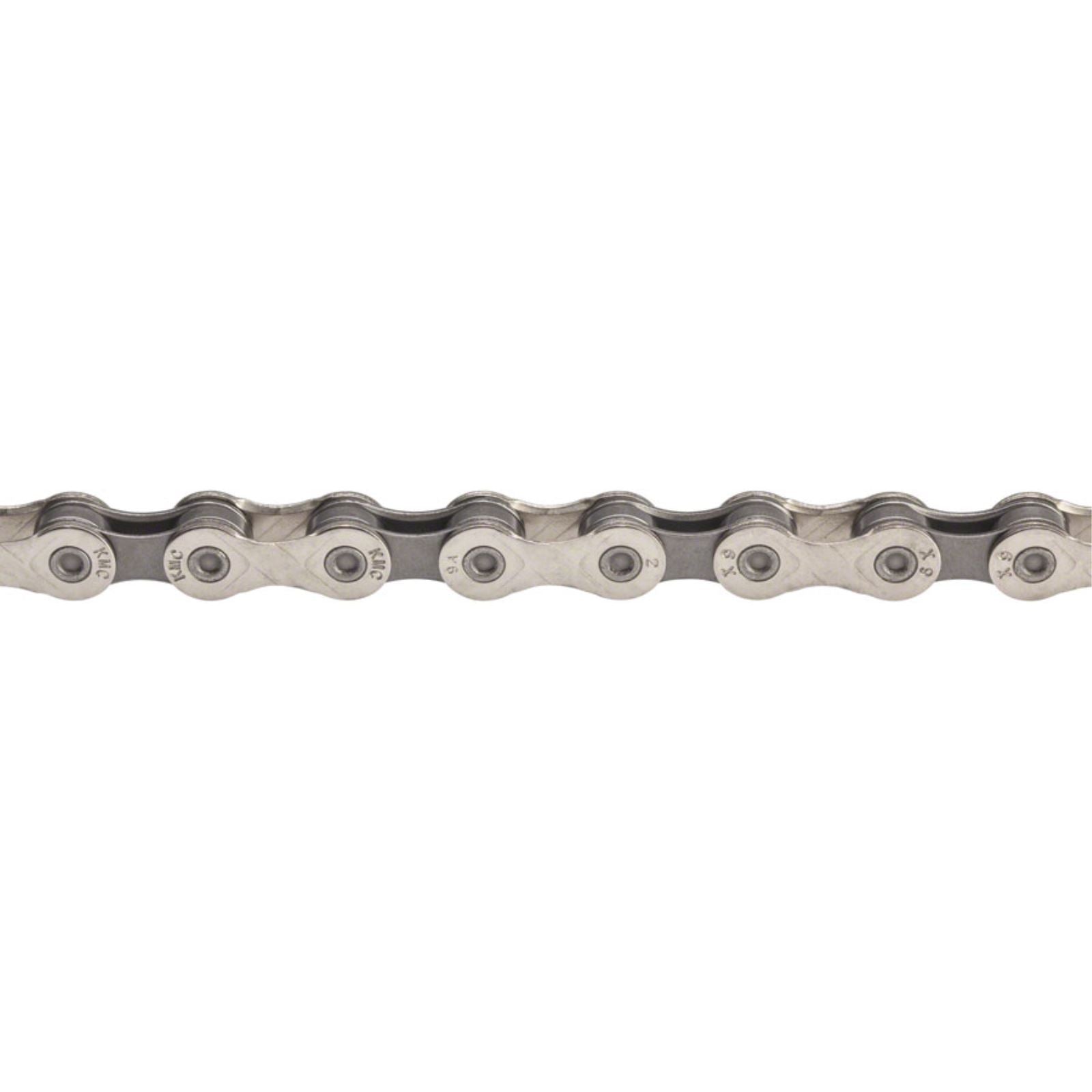 KMC X9 NP/GY Chain 9sp. - 116 Links - Silver [MPN: X9.93 x 116L]_1183303