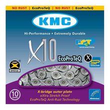 KMC X10 EPT Chain 10sp. - 116 Links [MPN: X10 EPT x 116L]_1109142