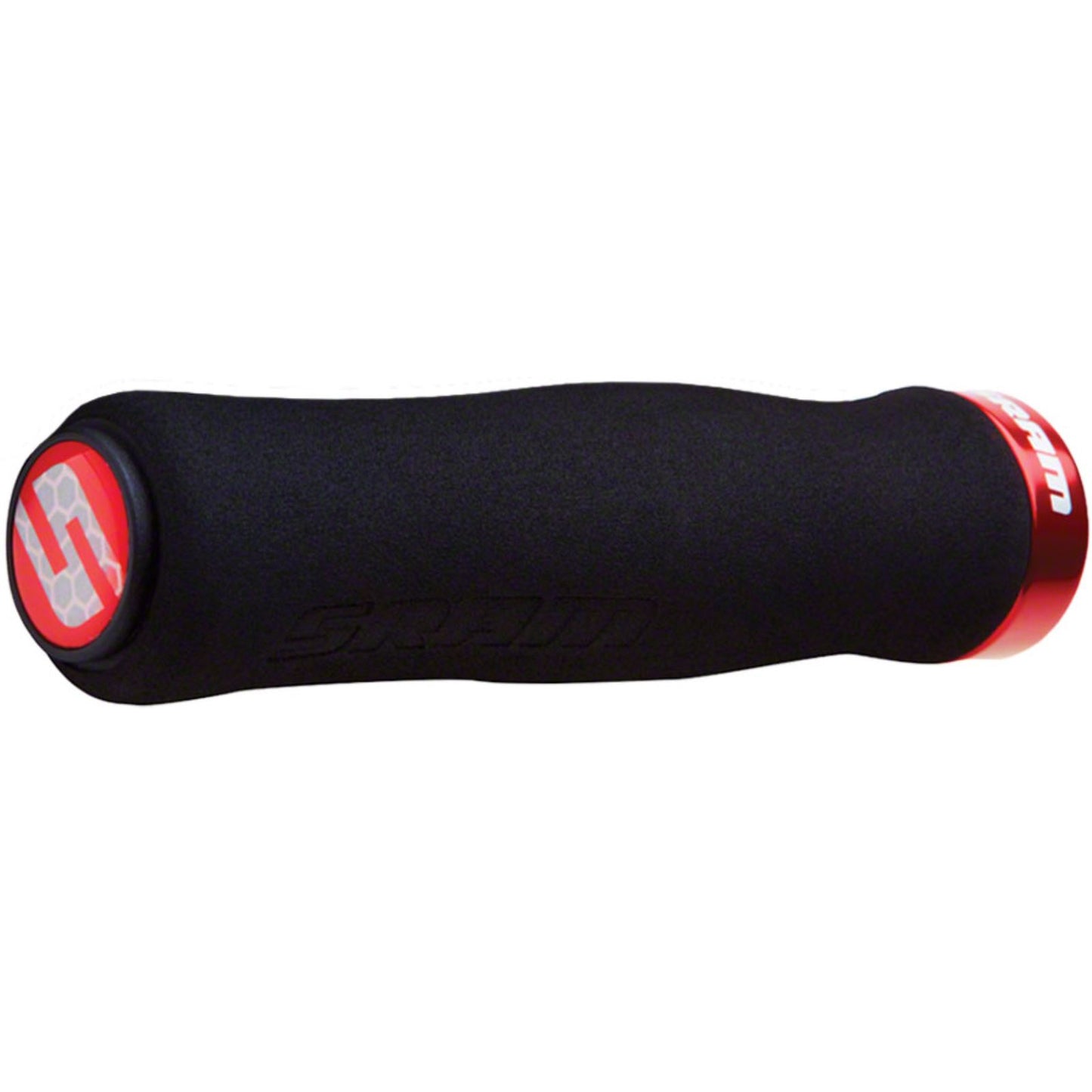 SRAM Contour Foam Locking Bike Grips - Pair - Black/Red [MPN: 00.7915.068.070]_1192903