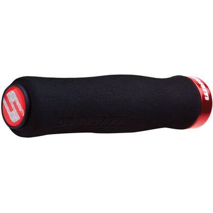 SRAM Contour Foam Locking Bike Grips - Pair - Black/Red [MPN: 00.7915.068.070]_1192903