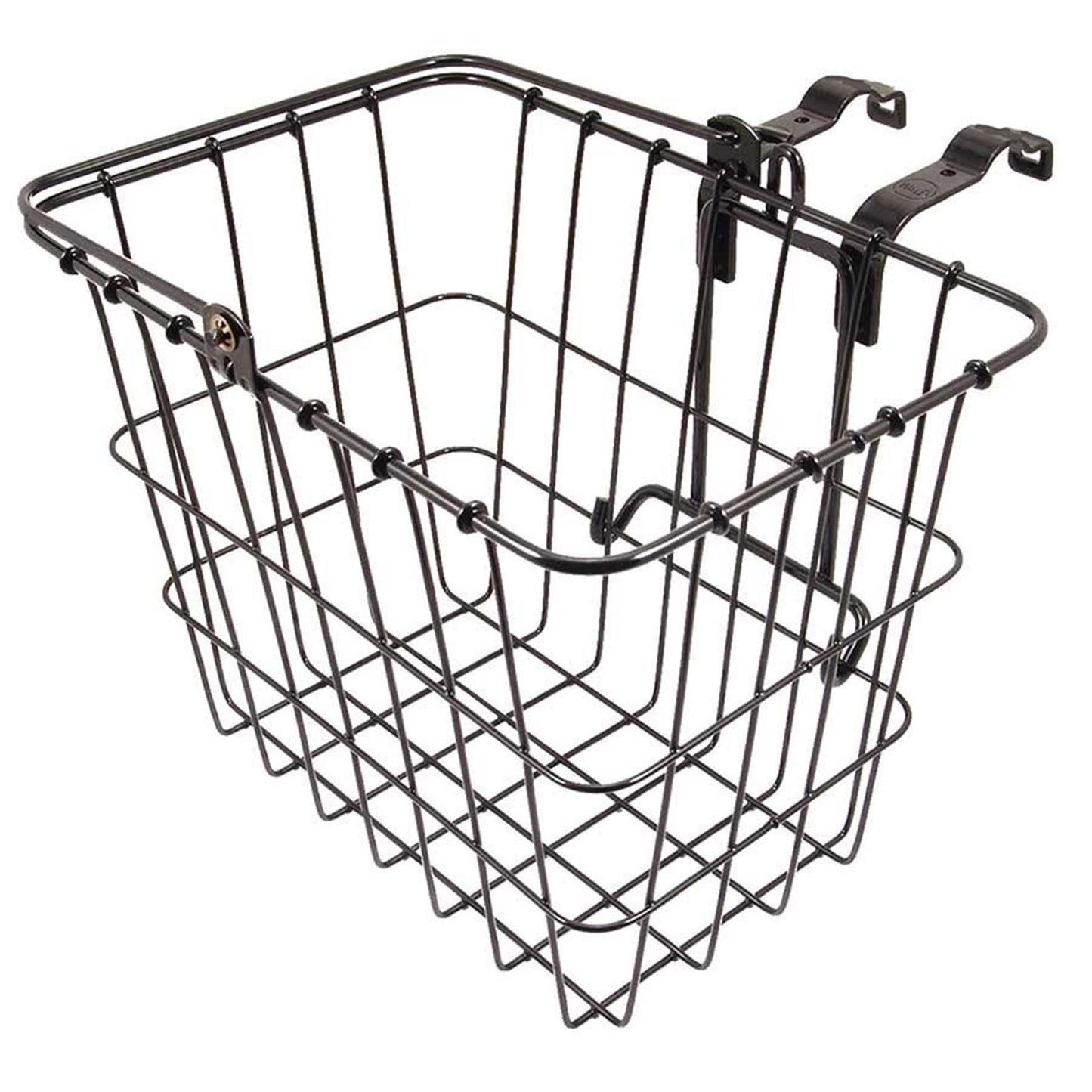 Wald Easy On/Off Compact Bicycle Basket - Gloss Black - 11.75 X 8 X 9 [MPN: 3114GB]_1109396