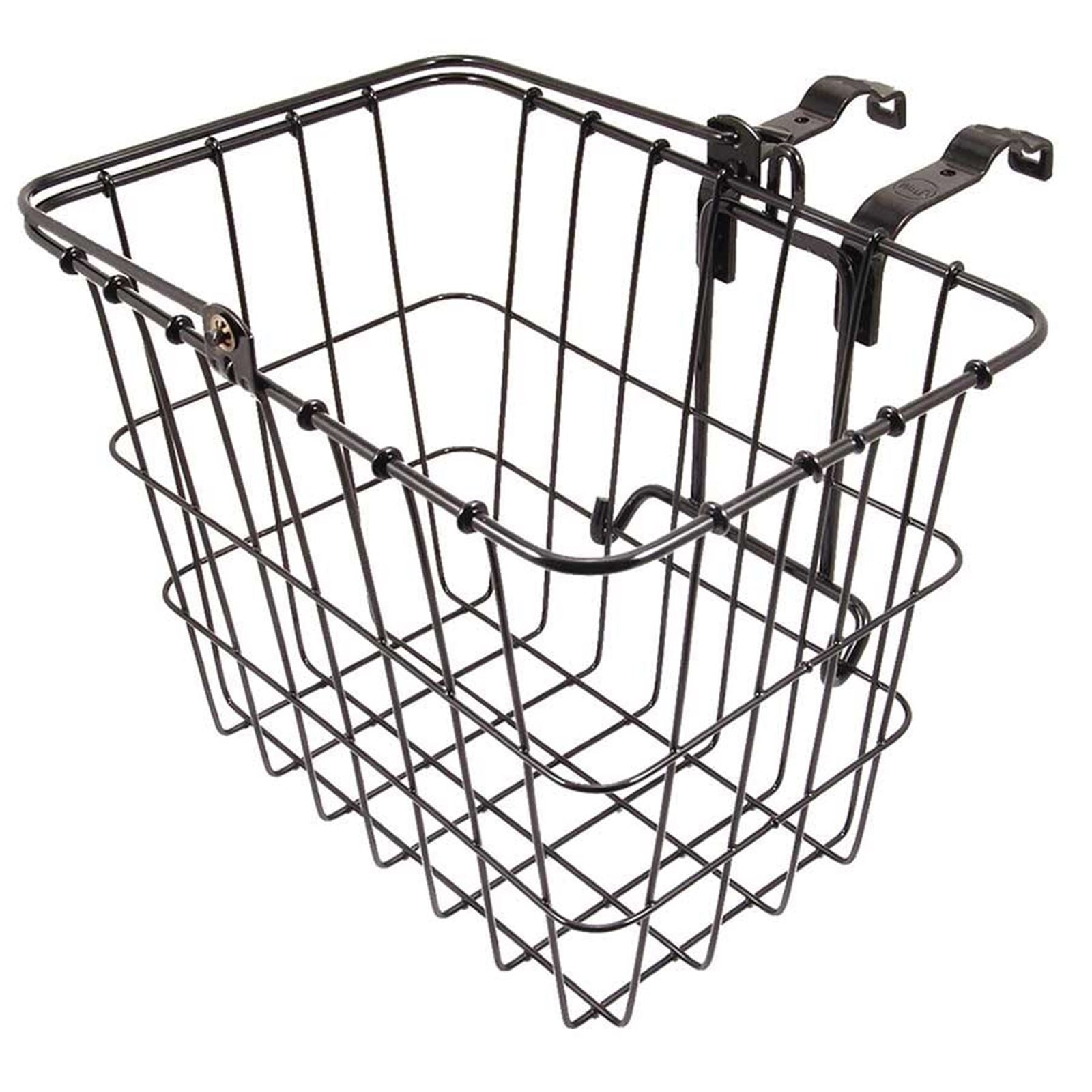 Wald Easy On/Off Compact Bicycle Basket - Gloss Black - 11.75 X 8 X 9 [MPN: 3114GB]_1109396