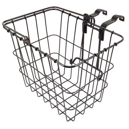 Wald Easy On/Off Compact Bicycle Basket - Gloss Black - 11.75 X 8 X 9 [MPN: 3114GB]_1109396