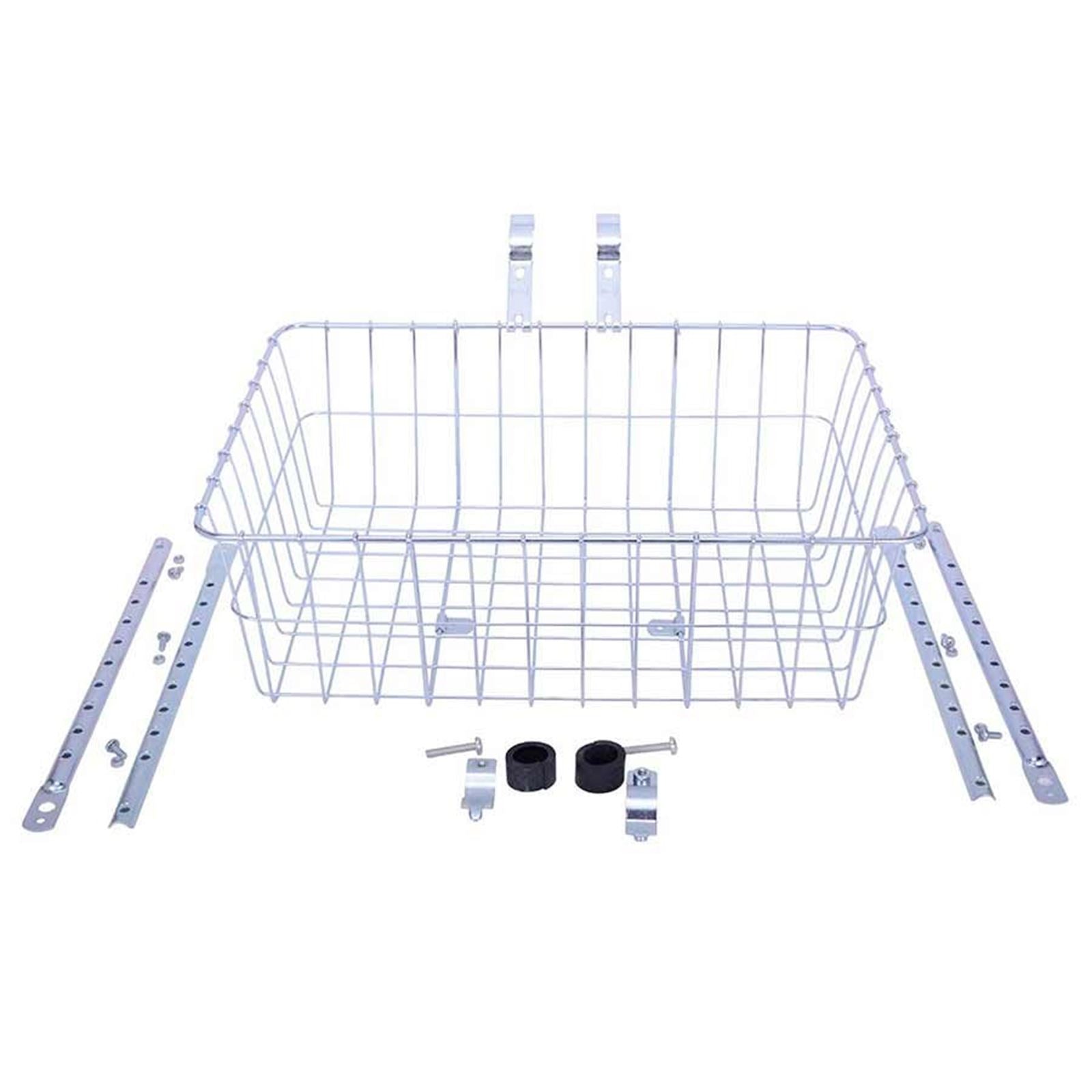 Wald Standard Large Bicycle Basket - Silver [MPN: 1392]_1109465