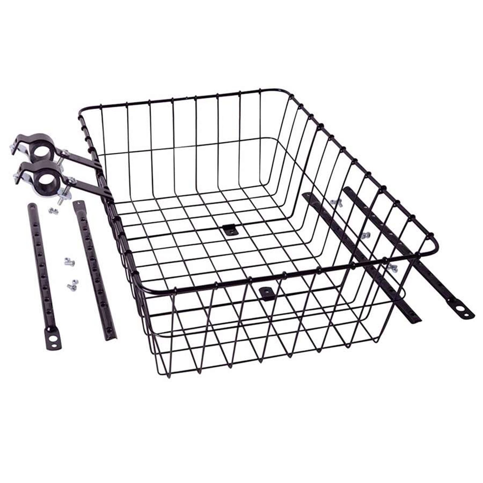 Wald Standard Large Bicycle Basket - Gloss Black [MPN: 1392GB]_1109467