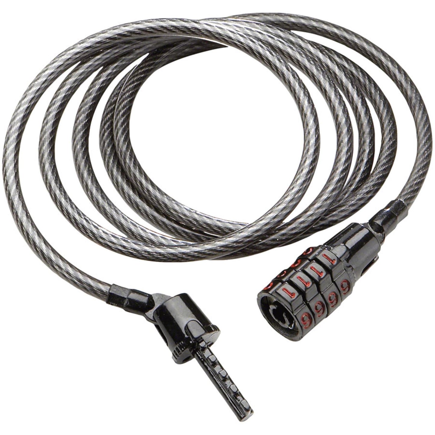 Kryptonite Keeper 512 Cable Bike Lock, 5mm/122cm - Black [MPN: 210214]_1196139