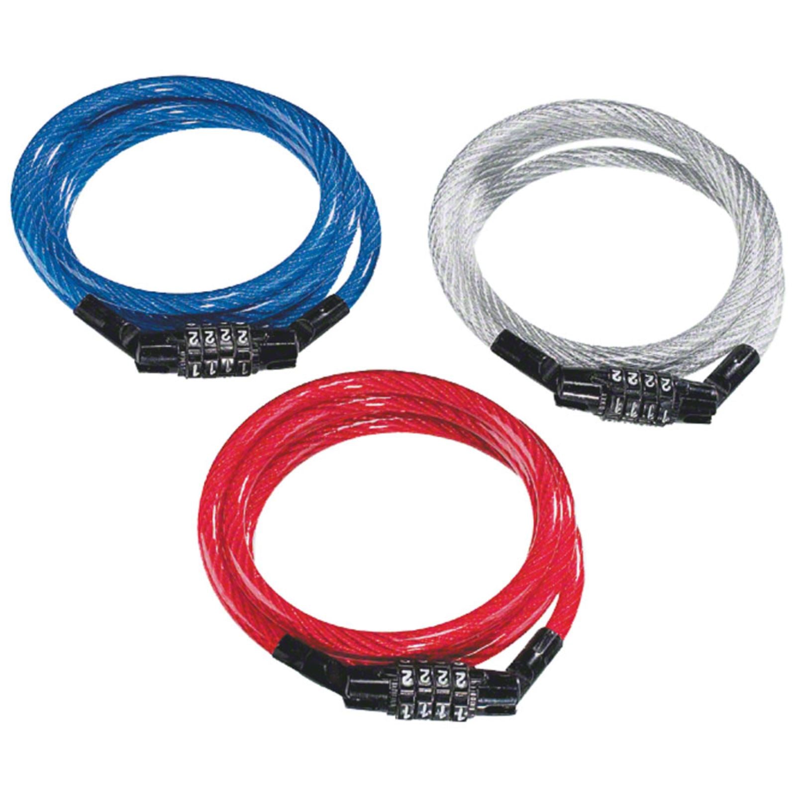 Kryptonite Keeper Combo Cable Bike Lock, 7mm/122cm - Blue [MPN: 004929]_1196190