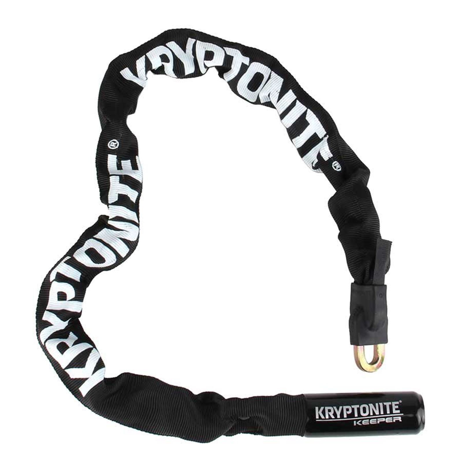 Kryptonite Keeper 785 Integrated Chain Bike Lock - Key - 7mm/85cm - Black [MPN: 000853]_1109489